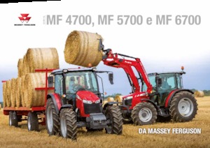 Tracteurs 4WD Massey Ferguson MF 5708 MR