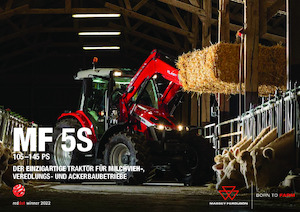 Tracteurs 4WD Massey Ferguson MF 5S.125