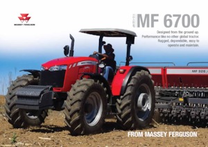 Tracteurs 4WD Massey Ferguson MF 6711 