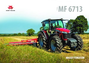Tracteurs 4WD Massey Ferguson MF 6713 MR