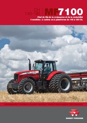 Tracteurs 4WD Massey Ferguson MF 7180 