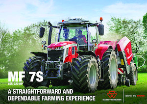 Tracteurs 4WD Massey Ferguson MF 7S.165