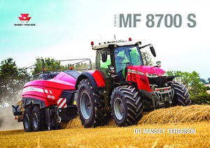 Tracteurs 4WD Massey Ferguson MF 8732 S 