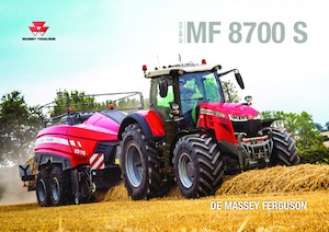 Tracteurs 4WD Massey Ferguson MF 8732 S 
