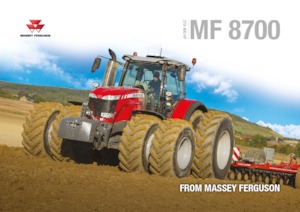 Tracteurs 4WD Massey Ferguson MF 8740 S