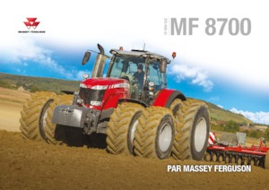 Tracteurs 4WD Massey Ferguson MF 8740 S