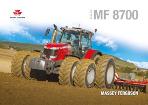 Tracteurs 4WD Massey Ferguson MF 8740 S