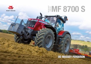 Tracteurs 4WD Massey Ferguson MF 8737 S