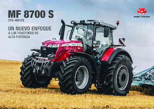 Tracteurs 4WD Massey Ferguson MF 8737 S