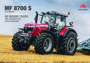 Tracteurs 4WD Massey Ferguson MF 8730 S 