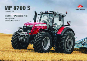 Tracteurs 4WD Massey Ferguson MF 8737 S