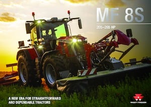 Tracteurs 4WD Massey Ferguson MF 8S.265