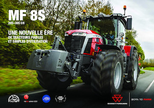 Tracteurs 4WD Massey Ferguson MF 8S.305 