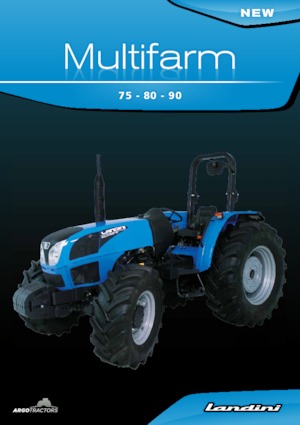 Tracteurs 4WD Landini Multifarm 90