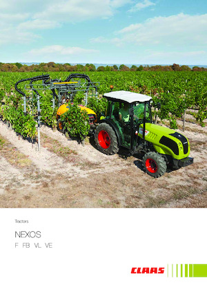 Tracteurs 4WD Claas Nexos 230 F