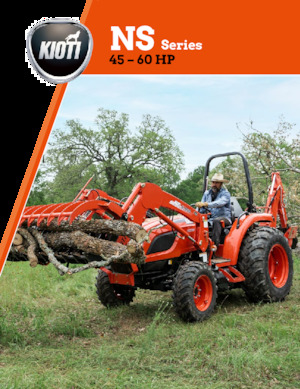 Tracteurs 4WD Kioti NS4710