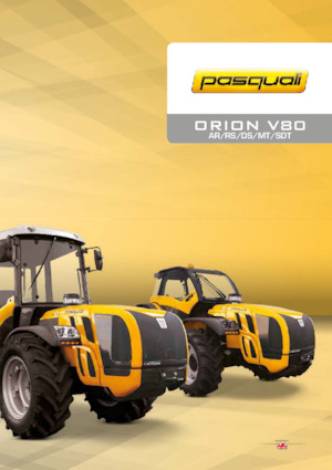 Tracteurs 4WD Pasquali Orion V8.80 RS