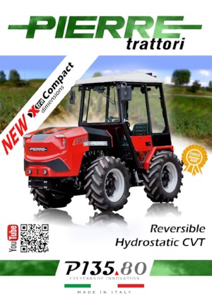 Tracteurs 4WD Pierre P 135.80