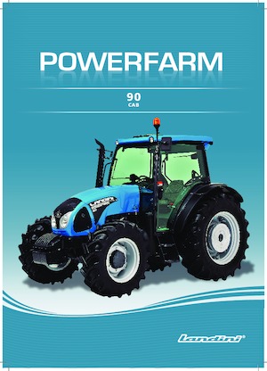 Tracteurs 4WD Landini Powerfarm 90