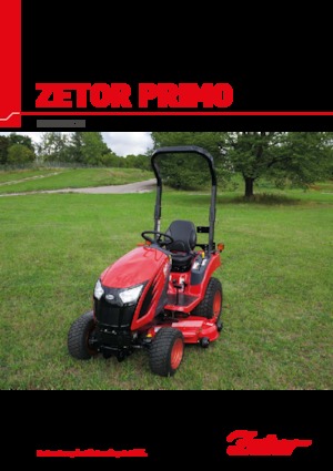 Tracteurs 4WD Zetor Primo HT 20 NC
