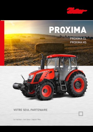 Tracteurs 4WD Zetor Proxima CL 100