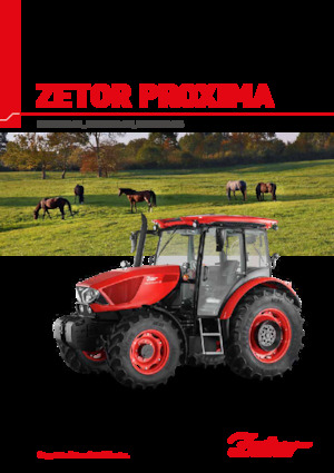 Tracteurs 4WD Zetor Proxima CL 110