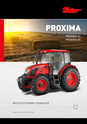 Tracteurs 4WD Zetor Proxima HS 90