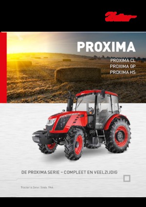 Tracteurs 4WD Zetor Proxima GP 110