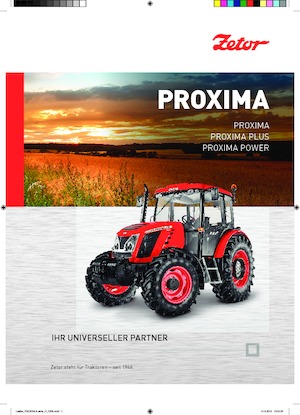 Tracteurs 4WD Zetor Proxima Plus 90