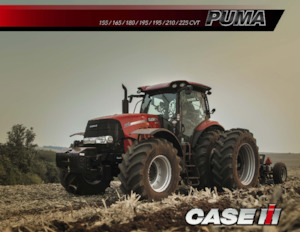 Tracteurs 4WD Case IH Puma 225