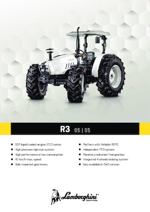 Tracteurs 4WD Lamborghini R3.80
