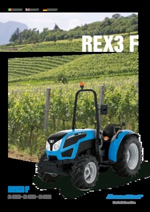 Tracteurs 4WD Landini Rex 3-060F