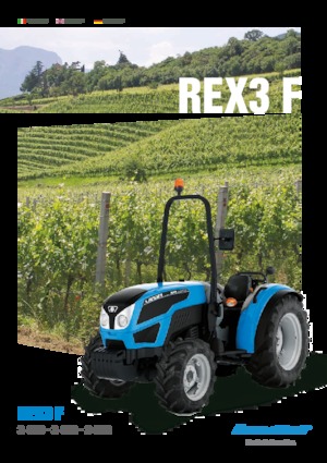 Tracteurs 4WD Landini Rex 3-080F