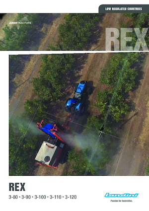 Tracteurs 4WD Landini Rex 3-100 G 