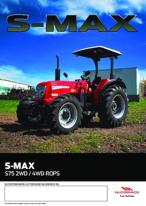 Tracteurs 4WD McCormick S 75 Max 