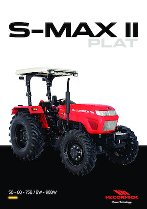 Tracteurs 4WD McCormick S-Max II 75B-BW 