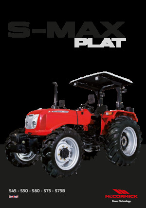 Tracteurs 4WD McCormick S 60 