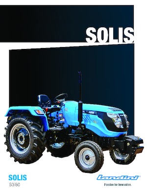 Tracteurs 4WD Landini Solis 60