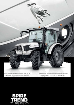 Tracteurs 4WD Lamborghini Spire 80 Trend 