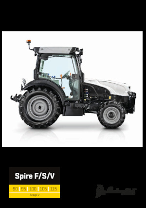 Tracteurs 4WD Lamborghini Spire F 105 