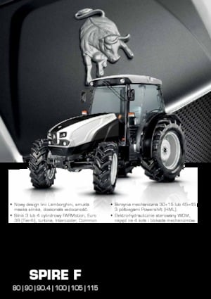 Tracteurs 4WD Lamborghini Spire F 90.4 