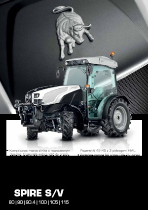 Tracteurs 4WD Lamborghini Spire S 90.4 