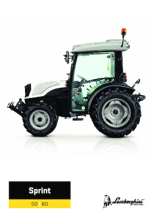 Tracteurs 4WD Lamborghini Sprint 50