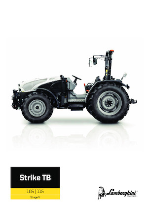Tracteurs 4WD Lamborghini Strike 105 TB 