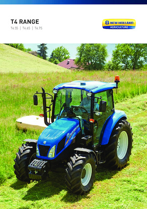 Tracteurs 4WD New Holland T4.75 Rops