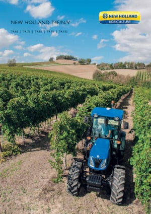 Tracteurs 4WD New Holland T4.105N