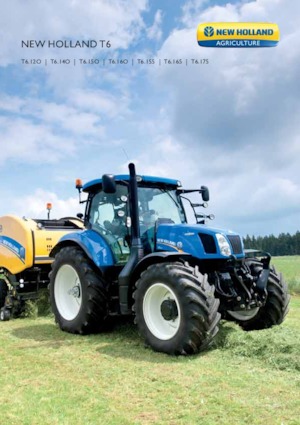 Tracteurs 4WD New Holland T6.140 SideWinder II