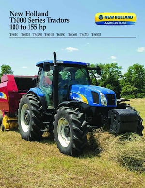 Tracteurs 4WD New Holland T6070 Elite