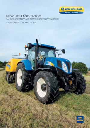 Tracteurs 4WD New Holland T6070 RC