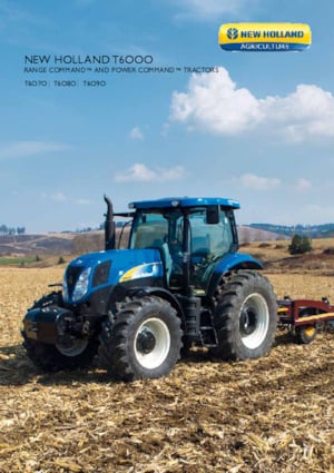 Tracteurs 4WD New Holland T6020 Plus